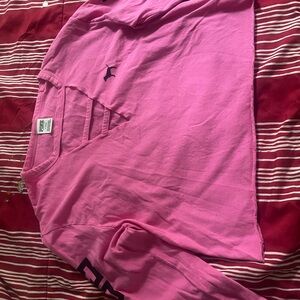 Pink long sleeve shirt